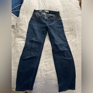 Madewell Blue Maternity Jeans